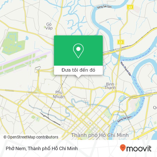 Bản đồ Phở Nem, 108 ĐƯỜNG Nguyễn Văn Đậu Quận Bình Thạnh, Thành Phố Hồ Chí Minh