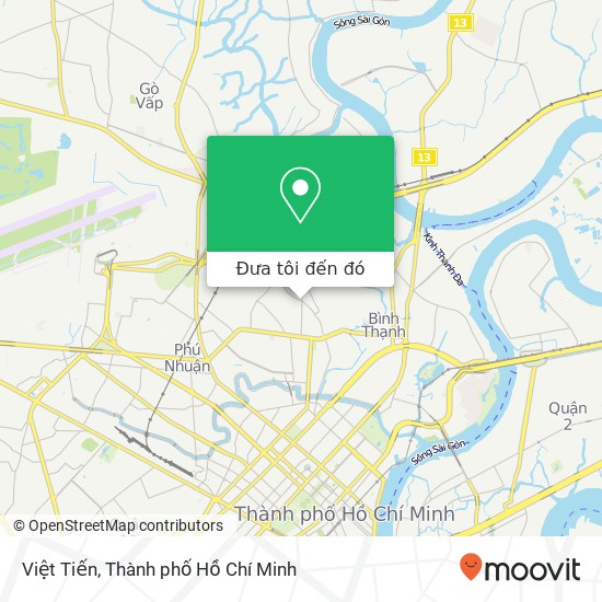 Bản đồ Việt Tiến, 179 ĐƯỜNG Lê Quang Định Quận Bình Thạnh, Thành Phố Hồ Chí Minh