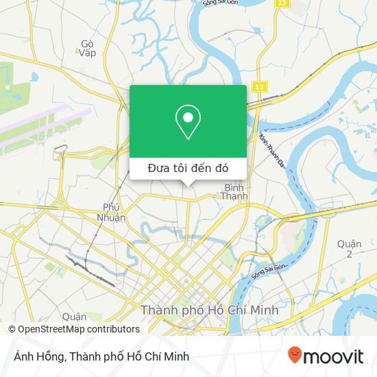 Bản đồ Ánh Hồng, ĐƯỜNG Nguyễn Huy Lượng Quận Bình Thạnh, Thành Phố Hồ Chí Minh