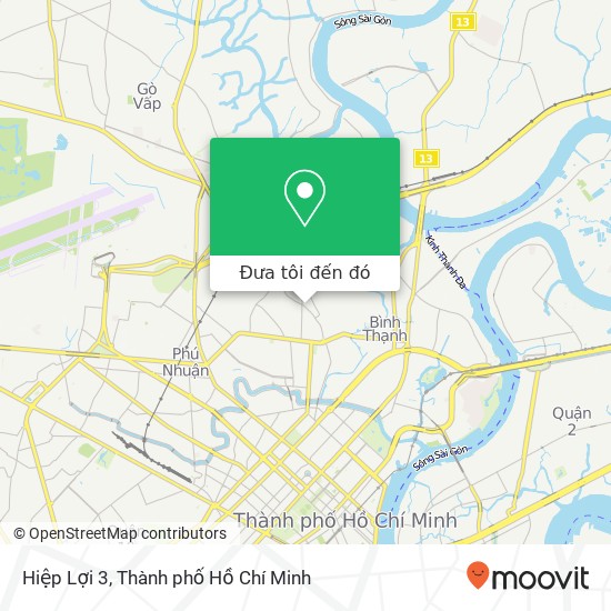 Bản đồ Hiệp Lợi 3, 244 ĐƯỜNG Lê Quang Định Quận Bình Thạnh, Thành Phố Hồ Chí Minh