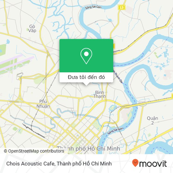 Bản đồ Chois Acoustic Cafe, 107 ĐƯỜNG Ngô Đức Kế Quận Bình Thạnh, Thành Phố Hồ Chí Minh