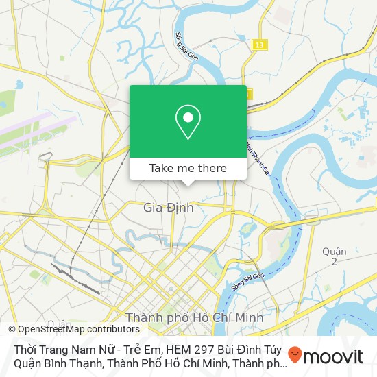 Bản đồ Thời Trang Nam Nữ - Trẻ Em, HẺM 297 Bùi Đình Túy Quận Bình Thạnh, Thành Phố Hồ Chí Minh