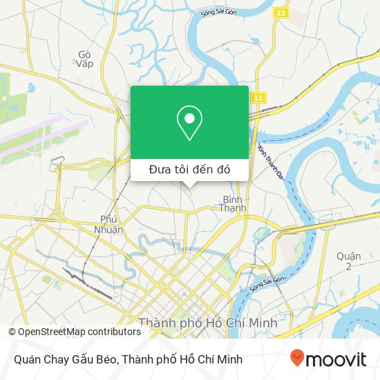 Bản đồ Quán Chay Gấu Béo, 84 ĐƯỜNG Phan Văn Trị Quận Bình Thạnh, Thành Phố Hồ Chí Minh