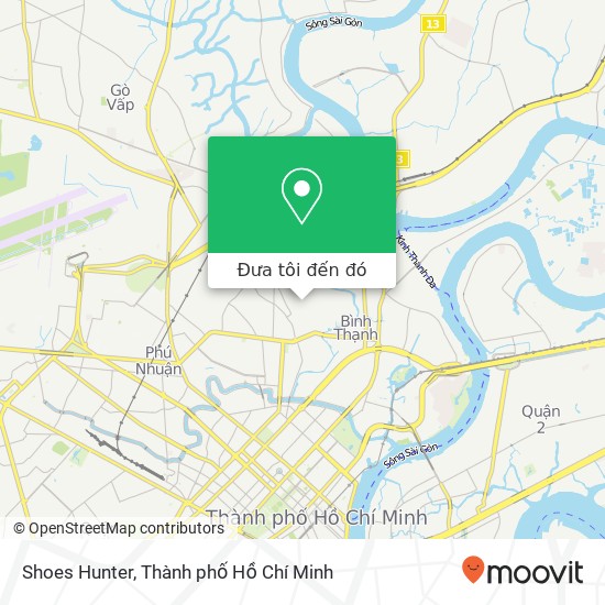 Bản đồ Shoes Hunter, ĐƯỜNG Ngô Đức Kế Quận Bình Thạnh, Thành Phố Hồ Chí Minh