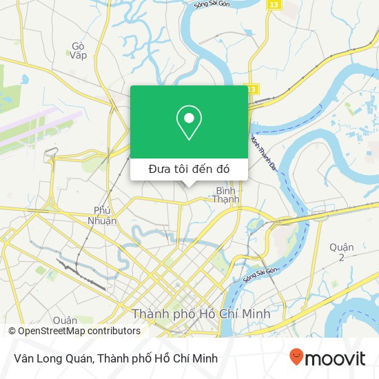 Bản đồ Vân Long Quán, ĐƯỜNG Nguyễn Thiện Thuật Quận Bình Thạnh, Thành Phố Hồ Chí Minh