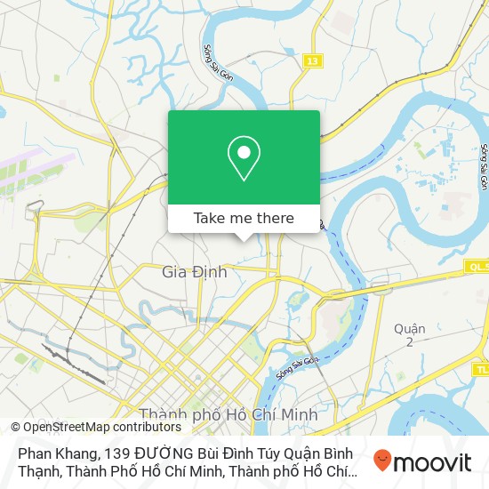 Bản đồ Phan Khang, 139 ĐƯỜNG Bùi Đình Túy Quận Bình Thạnh, Thành Phố Hồ Chí Minh