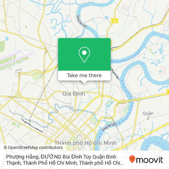 Bản đồ Phượng Hằng, ĐƯỜNG Bùi Đình Túy Quận Bình Thạnh, Thành Phố Hồ Chí Minh