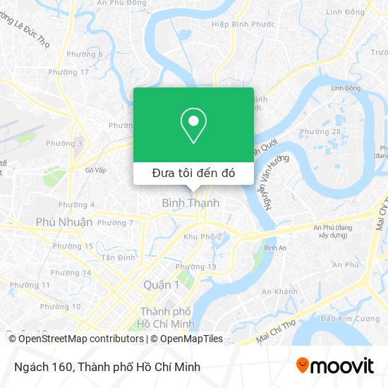 Bản đồ Ngách 160
