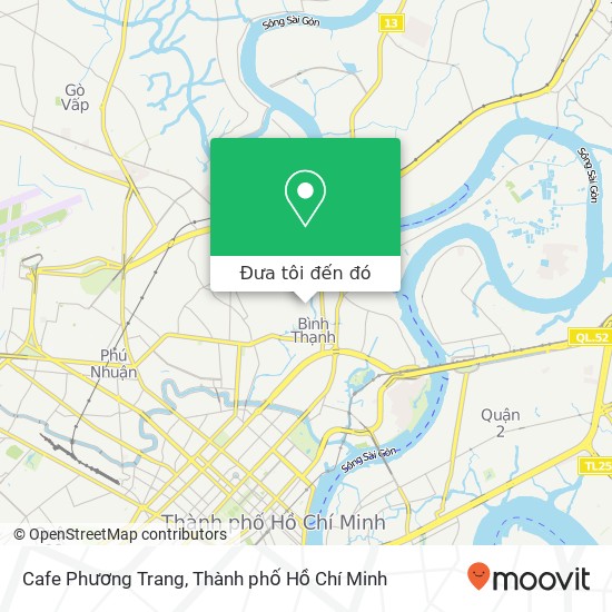 Bản đồ Cafe Phương Trang, ĐƯỜNG Bùi Đình Túy Quận Bình Thạnh, Thành Phố Hồ Chí Minh