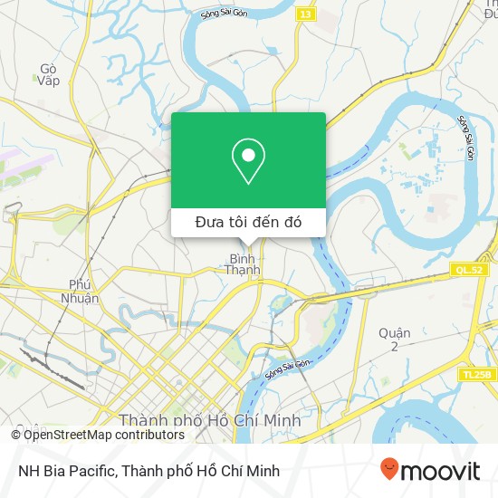 Bản đồ NH Bia Pacific, 79 ĐƯỜNG Đinh Bộ Lĩnh Quận Bình Thạnh, Thành Phố Hồ Chí Minh