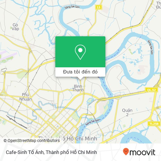 Bản đồ Cafe-Sinh Tố Ánh, 128 ĐƯỜNG Đinh Bộ Lĩnh Quận Bình Thạnh, Thành Phố Hồ Chí Minh