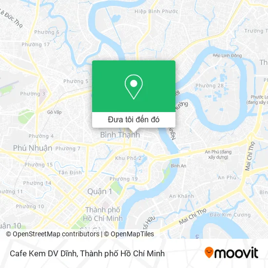 Bản đồ Cafe Kem DV Dĩnh