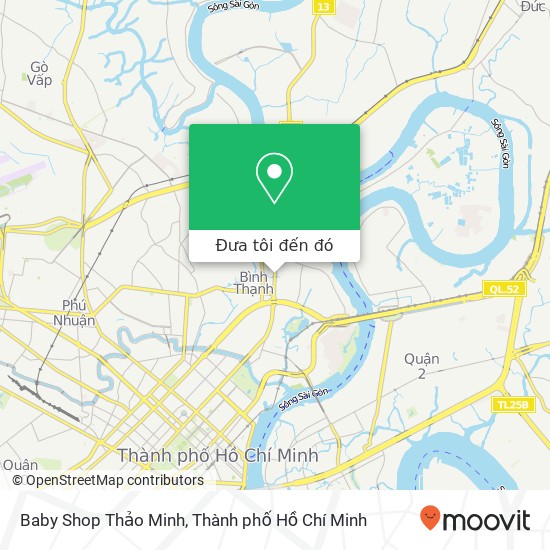 Bản đồ Baby Shop Thảo Minh, 416 ĐƯỜNG Xô Viết Nghệ Tĩnh Quận Bình Thạnh, Thành Phố Hồ Chí Minh