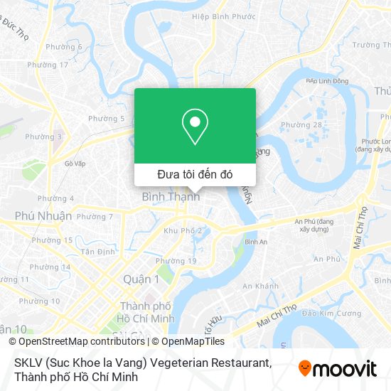 Bản đồ SKLV (Suc Khoe la Vang) Vegeterian Restaurant