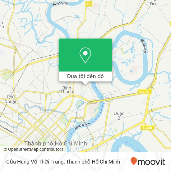 Bản đồ Cửa Hàng Vớ Thời Trang, ĐƯỜNG Ung Văn Khiêm Quận Bình Thạnh, Thành Phố Hồ Chí Minh