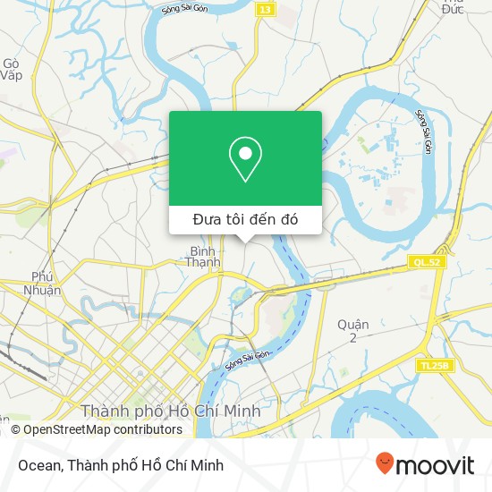 Bản đồ Ocean, 190 ĐƯỜNG D2 Quận Bình Thạnh, Thành Phố Hồ Chí Minh