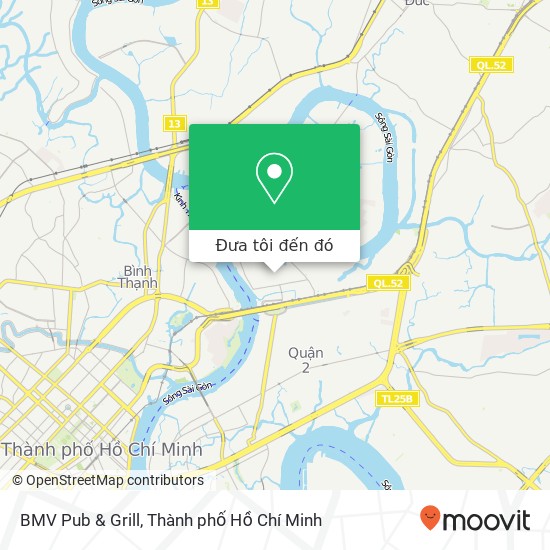 Bản đồ BMV Pub & Grill, ĐƯỜNG Quốc Hương Quận 2, Thành Phố Hồ Chí Minh