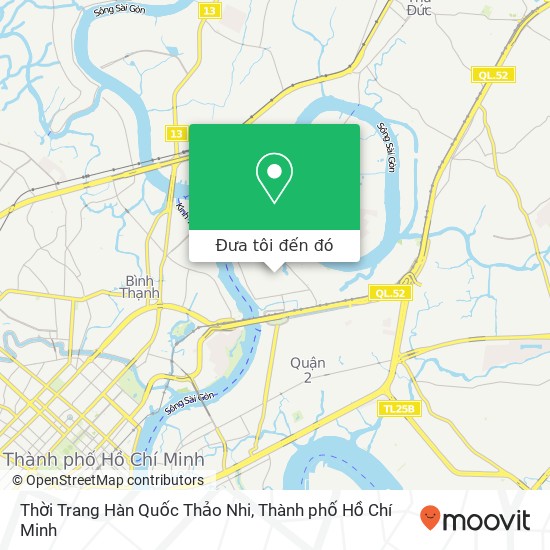 Bản đồ Thời Trang Hàn Quốc Thảo Nhi, ĐƯỜNG Quốc Hương Quận 2, Thành Phố Hồ Chí Minh