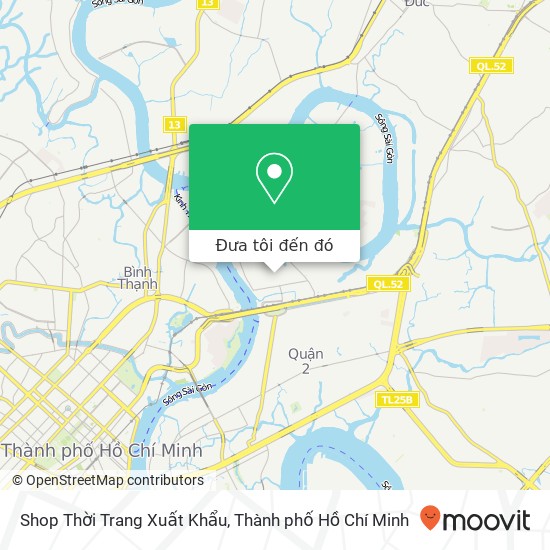 Bản đồ Shop Thời Trang Xuất Khẩu, 38 ĐƯỜNG Quốc Hương Quận 2, Thành Phố Hồ Chí Minh