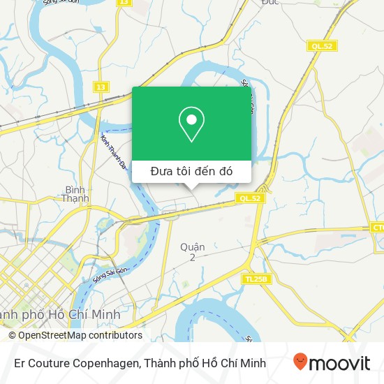 Bản đồ Er Couture Copenhagen, 36 ĐƯỜNG Thảo Điền Quận 2, Thành Phố Hồ Chí Minh