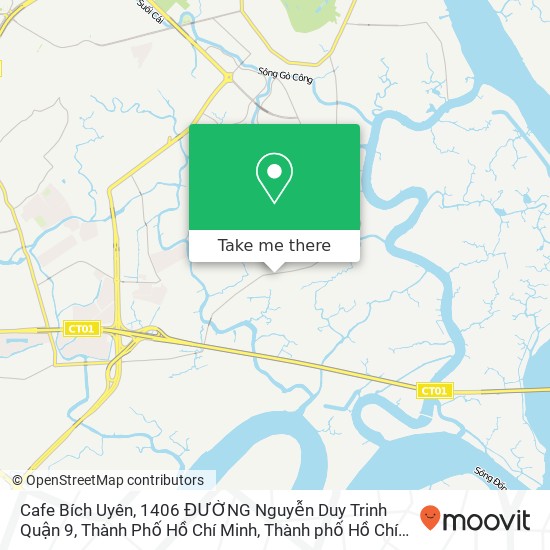 Bản đồ Cafe Bích Uyên, 1406 ĐƯỜNG Nguyễn Duy Trinh Quận 9, Thành Phố Hồ Chí Minh