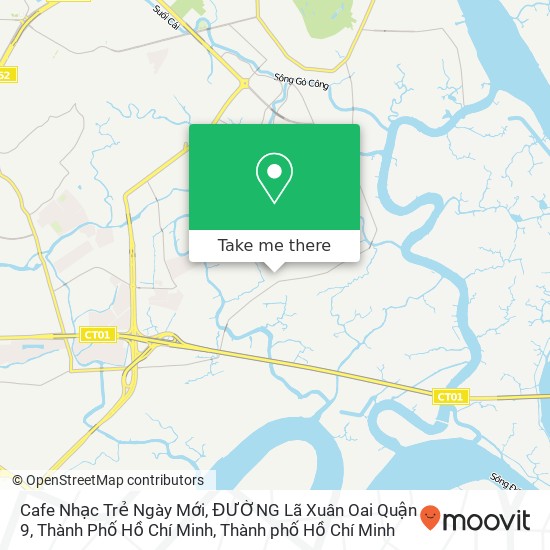 Bản đồ Cafe Nhạc Trẻ Ngày Mới, ĐƯỜNG Lã Xuân Oai Quận 9, Thành Phố Hồ Chí Minh