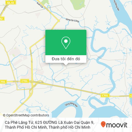 Bản đồ Cà Phê Lãng Tử, 625 ĐƯỜNG Lã Xuân Oai Quận 9, Thành Phố Hồ Chí Minh