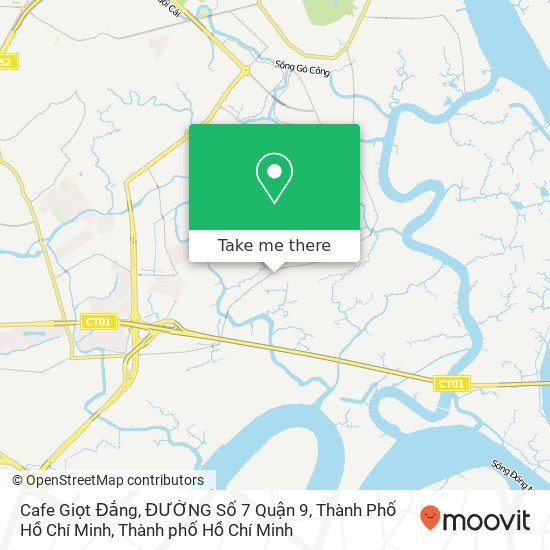 Bản đồ Cafe Giọt Đắng, ĐƯỜNG Số 7 Quận 9, Thành Phố Hồ Chí Minh