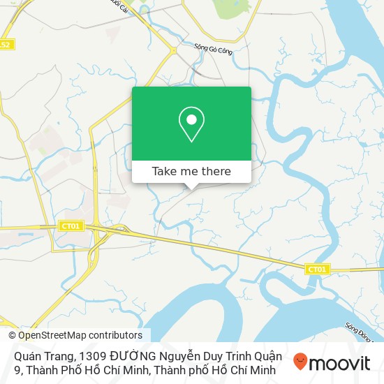 Bản đồ Quán Trang, 1309 ĐƯỜNG Nguyễn Duy Trinh Quận 9, Thành Phố Hồ Chí Minh
