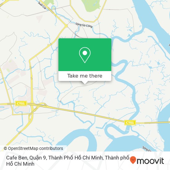 Bản đồ Cafe Ben, Quận 9, Thành Phố Hồ Chí Minh