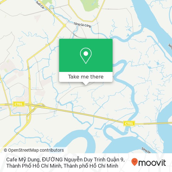 Bản đồ Cafe Mỹ Dung, ĐƯỜNG Nguyễn Duy Trinh Quận 9, Thành Phố Hồ Chí Minh