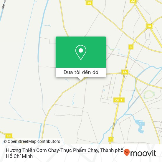 Bản đồ Hương Thiền Cơm Chay-Thực Phẩm Chay, ĐƯỜNG Vĩnh Lộc Huyện Bình Chánh, Thành Phố Hồ Chí Minh