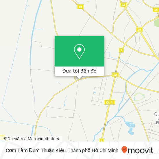 Bản đồ Cơm Tấm Đêm Thuận Kiều, ĐƯỜNG Nguyễn Thị Tú Huyện Bình Chánh, Thành Phố Hồ Chí Minh