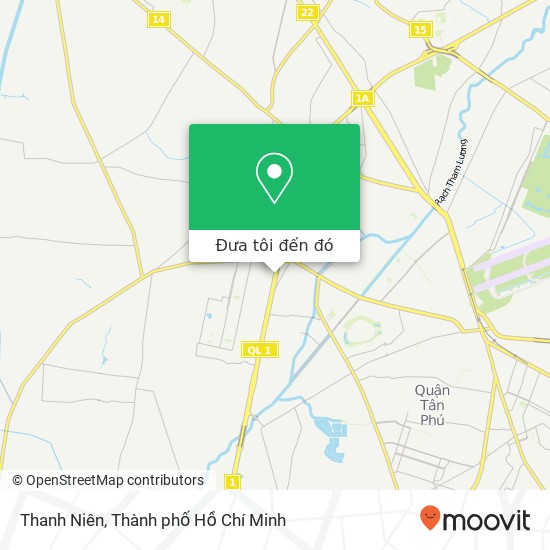 Bản đồ Thanh Niên, Quận Bình Tân, Thành Phố Hồ Chí Minh