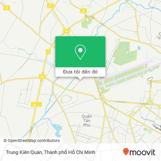 Bản đồ Trung Kiên Quán, 173 ĐƯỜNG Tây Thạnh Quận Tân Phú, Thành Phố Hồ Chí Minh