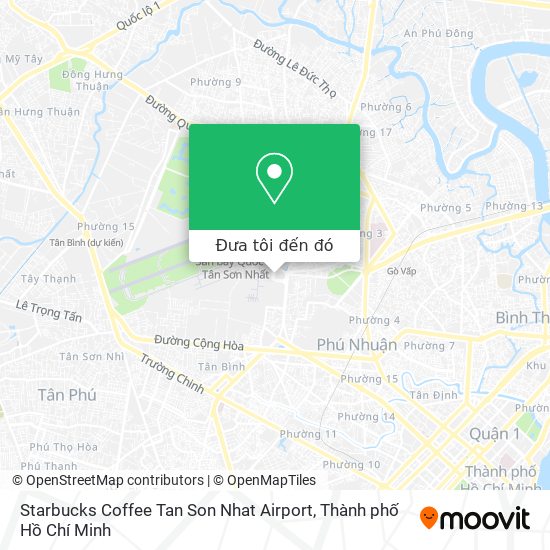 Bản đồ Starbucks Coffee Tan Son Nhat Airport
