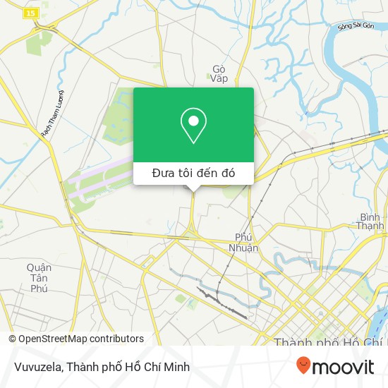 Bản đồ Vuvuzela, ĐƯỜNG Trường Sơn Quận Tân Bình, Thành Phố Hồ Chí Minh