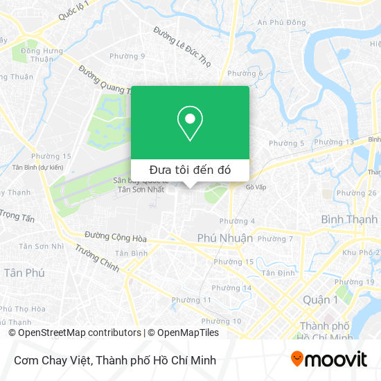 Bản đồ Cơm Chay Việt