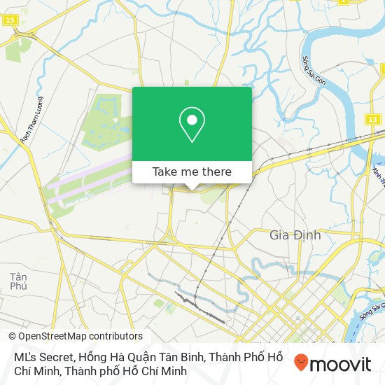 Bản đồ ML's Secret, Hồng Hà Quận Tân Bình, Thành Phố Hồ Chí Minh