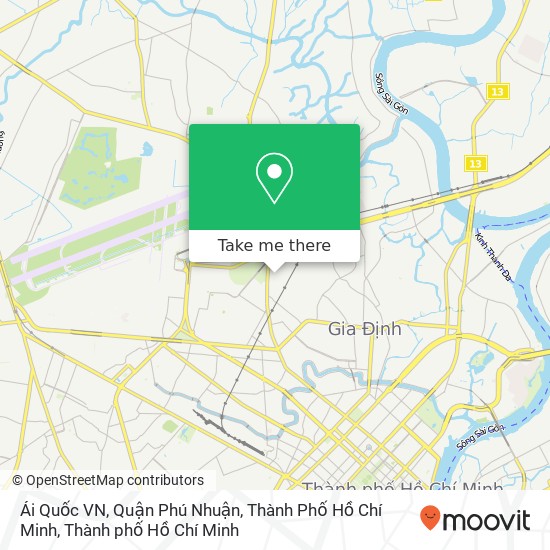 Bản đồ Ái Quốc VN, Quận Phú Nhuận, Thành Phố Hồ Chí Minh