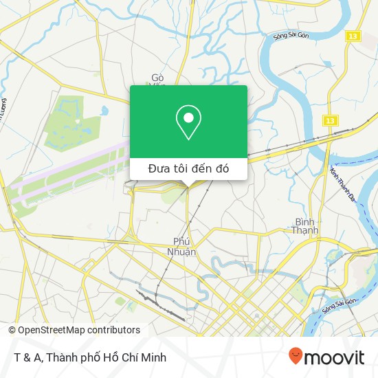 Bản đồ T & A, Quận Gò Vấp, Thành Phố Hồ Chí Minh