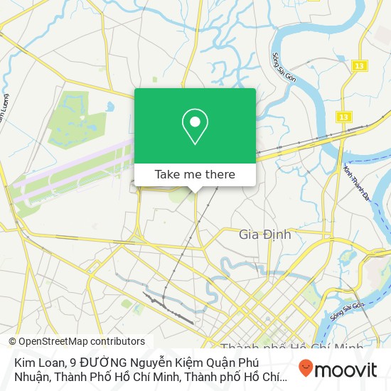 Bản đồ Kim Loan, 9 ĐƯỜNG Nguyễn Kiệm Quận Phú Nhuận, Thành Phố Hồ Chí Minh