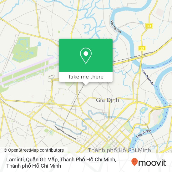 Bản đồ Laminti, Quận Gò Vấp, Thành Phố Hồ Chí Minh