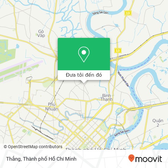 Bản đồ Thắng, ĐƯỜNG Phan Văn Trị Quận Bình Thạnh, Thành Phố Hồ Chí Minh