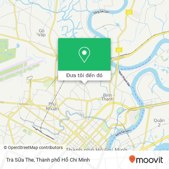 Bản đồ Trà Sữa The, ĐƯỜNG Phan Văn Trị Quận Bình Thạnh, Thành Phố Hồ Chí Minh