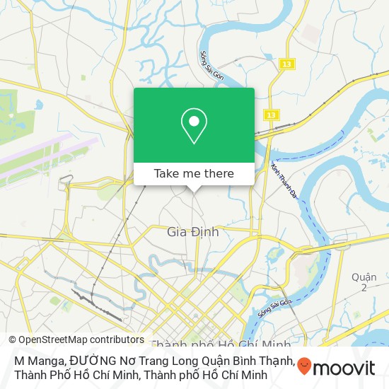 Bản đồ M Manga, ĐƯỜNG Nơ Trang Long Quận Bình Thạnh, Thành Phố Hồ Chí Minh