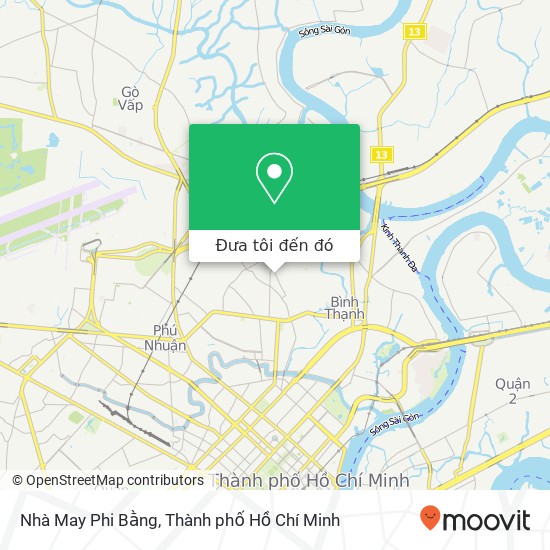 Bản đồ Nhà May Phi Bằng, 181 ĐƯỜNG Phan Văn Trị Quận Bình Thạnh, Thành Phố Hồ Chí Minh
