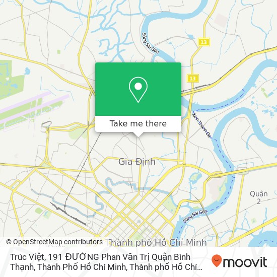 Bản đồ Trúc Việt, 191 ĐƯỜNG Phan Văn Trị Quận Bình Thạnh, Thành Phố Hồ Chí Minh