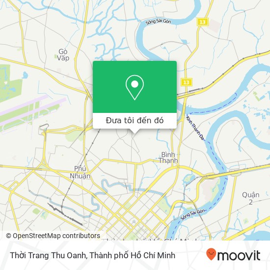 Bản đồ Thời Trang Thu Oanh, 149 ĐƯỜNG Nơ Trang Long Quận Bình Thạnh, Thành Phố Hồ Chí Minh