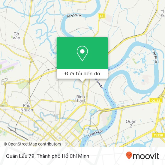 Bản đồ Quán Lẩu 79, 149 ĐƯỜNG Nguyễn Xí Quận Bình Thạnh, Thành Phố Hồ Chí Minh